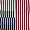 32S Striped Pattern Printed 100% Rayon Fabric